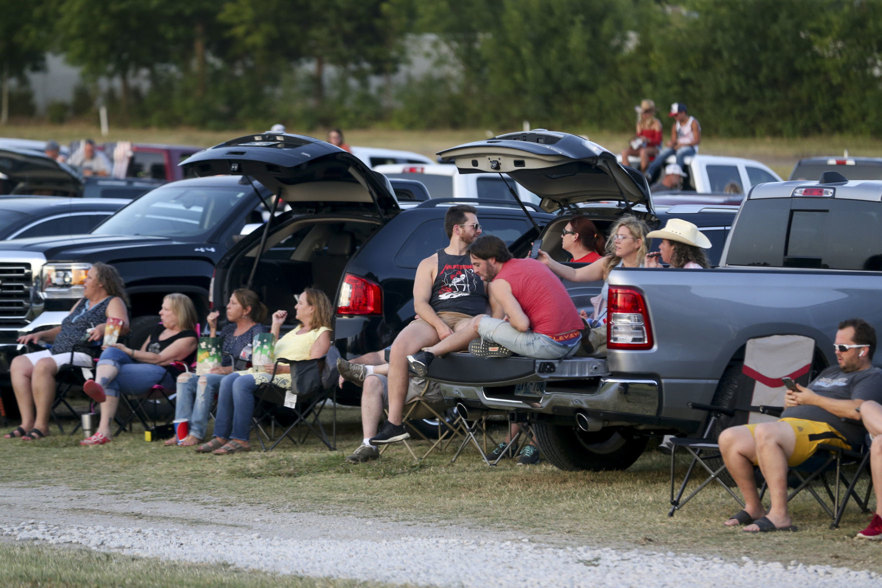 Garth Brook Drive-In Concert